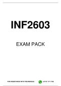 INF2603 EXAM PACK 2026