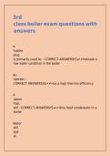 3rd class boiler exam questions with answers&period;