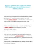 WGU C213 PA & OA Study Guide Exam Newest  2026 Questions and Correct Detailed Answers  Already Graded A&plus; 