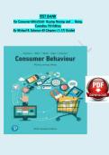 TEST BANK For Consumer BEHAVIOUR&colon; Buying&comma; Having&comma; and Being&comma; Canadian&comma; 9th Edition&comma; By Michael R&period; Solomon All Chapters &lpar;1-17&rpar; Guided