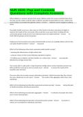NUR 4020&colon; Pop and Contexts Questions with Complete Answers&period;