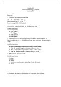 CHEM133 Study Question Lessons 4-7&vert;  With complete solution &vert; Updated RATED A&plus; 