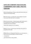 AAFCS 200 COMPOSITE TExES EXAM 2026 COMPREHENSIVE STUDY GUIDE & PRACTICE QUESTIONS