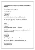 Power Engineering - 4B6 Practice Questions With Complete Solutions