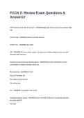 FCCN 2- Review Exam Questions & Answers