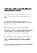 AANP ANCC PRACTICE GUIDE UPDATED 2026 TESTED SOLUTIONS