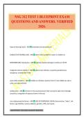 NSG 312 Exam Package Deal 2026 Verified And Updated&period;