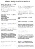 Hartman's Nursing Assistant Care&colon; The Basics