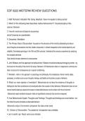 EDF 6222 MIDTERM REVIEW QUESTIONS