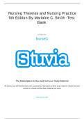 Complete Test Bank for Nursing Theories and Nursing Practice 5th Edition &lpar;2026&sol;2027&rpar; by Marlaine C&period; Smith &ndash; All-Chapter Nursing Theory Questions with Verified Answers&comma; Detailed Rationales & Evidence-Based Practice Exam Prep Resource