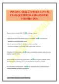 PAS 2054 - QUIZ 2 &lpar;WEEKS 4 AND 5&rpar; EXAM QUESTIONS AND ANSWERS&period; VERIFIED 2026&period;