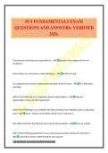 PCI FUNDAMENTALS EXAM QUESTIONS AND ANSWERS&period; VERIFIED 2026&period;