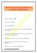 REAL ASVAB TEST QUESTIONS AND ANSWERS&period; VERIFIED 2026&period;
