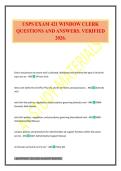 USPS EXAM 421 WINDOW CLERK QUESTIONS AND ANSWERS&period; VERIFIED 2026&period;