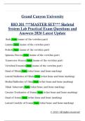  APHY 101  TEAS TEST  Questions and Answers 2026 Latest Update 