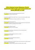 CWEA &ndash; Collection Systems Maintenance &lpar;Practice Questions for Grade 1 and 2&rpar; &vert; Verified Questions and Correct Answers &vert; 2026&sol;2027 A&plus; Grade Edition