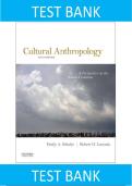 Complete Test Bank for Cultural Anthropology&colon; A Perspective on the Human Condition 10th Edition &ndash; Schultz & Lavenda &vert; All Chapters &plus; Answer Key