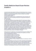 Family Medicine Board Exam Review-Graded A
