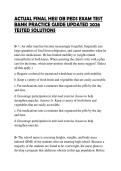 ACTUAL FINAL HESI OB PEDS EXAM TEST BANK PRACTICE GUIDE UPDATED 2026 TESTED SOLUTIONS