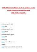ISTM 210 Exam 3 Curtsinger &lpar;ch&period;15-17&comma; speaker 3&comma; access&rpar; Questions with Correct Answers Pass the Exam&comma; 100&percnt; Verified &lpar;2026 &sol; 2027&rpar; Graded A&plus;