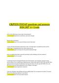 OB&sol;PEDS FISDAP 2026&ndash;2027 &vert; Questions & Answers &vert; A&plus; Grade Study Guide