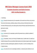 MN Salon Manager License Exam Questions with Correct Answers Pass the Exam&comma; 100&percnt; Verified &lpar;2026 &sol; 2027&rpar; Graded A&plus;