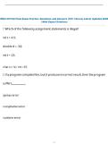 WKU CIT332 Final Exam Practice Questions and Answers &lpar;100 &percnt;Score&rpar; Latest Updated 2026  &vert; With Expert Solutions
