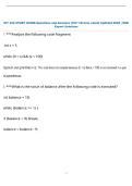 CIT 332 STUDY GUIDE Questions and Answers &lpar;100 &percnt;Score&rpar; Latest Updated 2026 &vert; With  Expert Solutions 