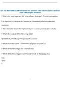 CIT 332 MIDTERM EXAM Questions and Answers &lpar;100 &percnt;Score&rpar; Latest Updated  2026 &vert; With Expert Solutions