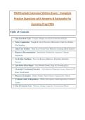 TDLR Eyelash Extension Written Exam &ndash; Complete Practice Questions with Answers & Rationales for Licensing Prep 2026&period;pdf