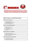 2026 TDLR Lash Extension Written Exam &ndash; Practice Questions&comma; Answers & Rationales for Licensing Prep&period;pdf