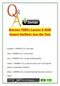 BARRONS TOEFL EXAM COMPLETE PACKAGE DEAL