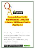 California Community Care Facility Definitions 2026 &ndash; ARF & CCF Terms&comma; Client Care&comma; DSS Regulations &vert; Title 22 &sect;&sect;80000&ndash;80006