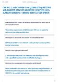 CSA W47&period;1 and CSA W59 ExamCOMPLETE QUESTIONS  AND CORRECT DETAILED ANSWERS VERIFIED 100&percnt;  ALREADY GRADED A&plus;BRAND NEW&excl;&excl; LATEST UPDATE  