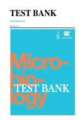 Test bank for Osx microbiology by openstax all chapters 1-26 latest &period; update 2026&period;