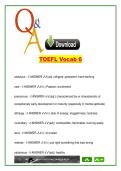 TOEFL Vocabulary Set 6 &ndash; 2026 Expert-Verified &vert; 25&plus; Advanced Academic Words with Definitions & Tone Nuance