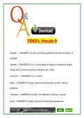 TOEFL Vocabulary Set 9 &ndash; 2026 Advanced Word Flashcards &vert; 25&plus; Expert-Verified Terms for Tone&comma; Logic & Abstract Ideas