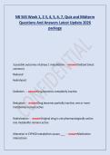 NR 565 Week 1&comma; 2 3&comma; 4&comma; 5&comma; 6&comma; 7&comma; Quiz and Midterm Questions And Answers Latest Update 2026 package