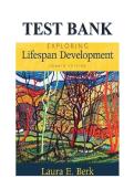Test Bank For Exploring Lifespan Development 4th Edition by Laura Berk &lpar;Author&rpar;  &lpar;complete edition with rationales&rpar;  &lpar;All Chapters Covered&rpar; &lpar;Graded A&plus;&rpar;