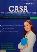 Core Academic Skills Assessment &lpar;CASA&rpar; Study Guide&colon; Test Prep and Practice Questions