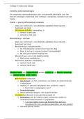 College 4 verschillende onderzoeksdesigns 