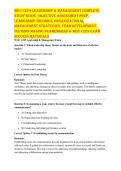 WGU C229 DECISION-MAKING & PROBLEM SOLVING 2026 &vert; OA EXAM REVIEW