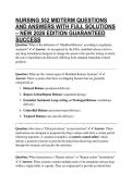 NURSING 552 MIDTERM QUESTIONS AND ANSWERS WITH FULL SOLUTIONS &ndash; NEW 2026 EDITION GUARANTEED SUCCESS