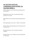 FAC 1502 STUDY NOTES 2026 COMPREHENSIVE REVIEW MATERIAL FULL SOLUTIONS VERIFIED A&plus;
