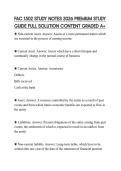 FAC 1502 STUDY NOTES 2026 PREMIUM STUDY GUIDE FULL SOLUTION CONTENT GRADED A&plus;