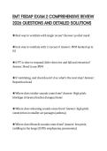 EMT FISDAP EXAM 2 COMPREHENSIVE REVIEW 2026 QUESTIONS AND DETAILED SOLUTIONS