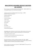 ABAA CERTIFIED AIR BARRIER SPECIALIST QUESTIONS AND ANSWERS