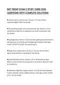 EMT FISDAP EXAM 2 STUDY GUIDE 2026 QUESTIONS WITH COMPLETE SOLUTIONS