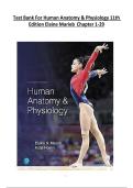 Test Bank For Human Anatomy & Physiology 11th Edition Elaine Marieb  Chapter 1-29