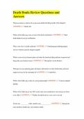Death Doula Review Questions and Answers